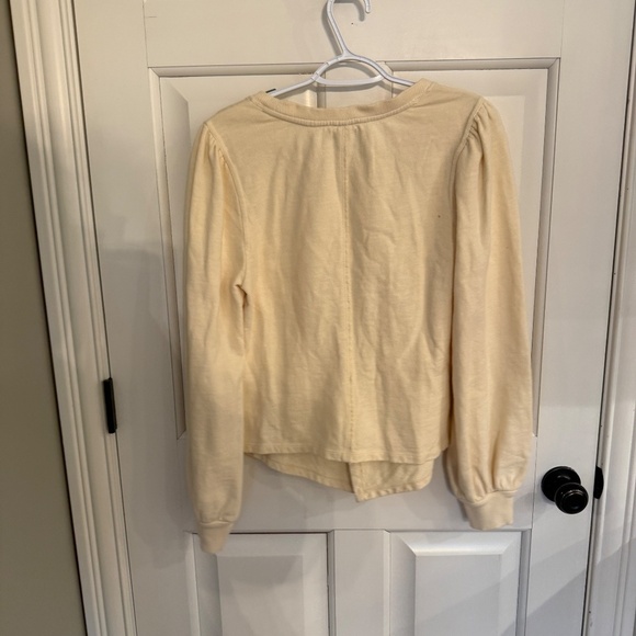 Pilcro anthropologie Twist-Front Sweatshirt 31927 - Picture 13 of 14